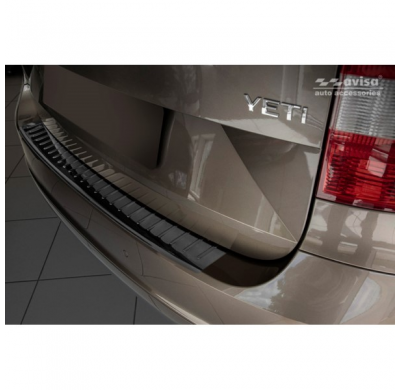 Protector De Paragolpes Acero Inox Negro Skoda Yeti City 2013- 'Ribs'