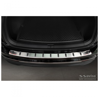 Protector de parachoques trasero de acero inoxidable para Volkswagen Tiguan II 2016-2020 y Facelift 2020- 'STRONG EDITION'