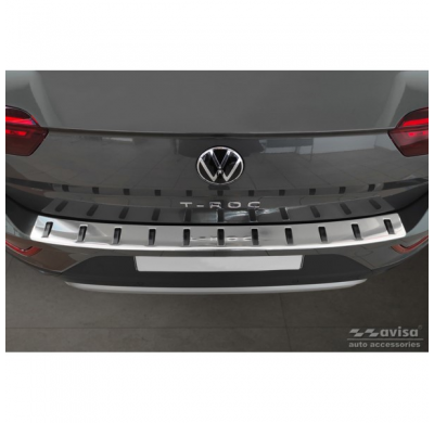 Protector de parachoques trasero de acero inoxidable para Volkswagen T-Roc & T-Roc Cabrio 2017-2022 & Facelift 2022- 'STRONG EDI