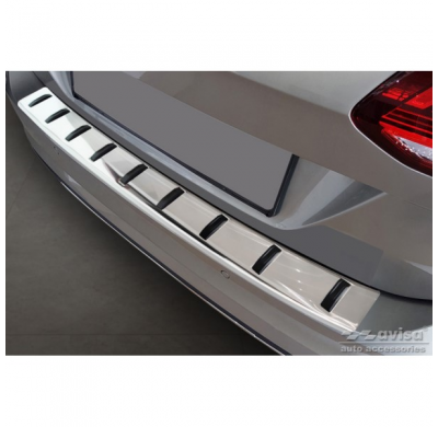 Protector de parachoques trasero de acero inoxidable para Volkswagen Golf VII Variant Facelift 2017-2019 (incl. R-Line) 'STRONG