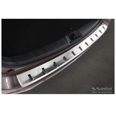 Protector de paragolpes trasero de acero inoxidable para Subaru Forester (SK) 2018- 'STRONG EDITION'