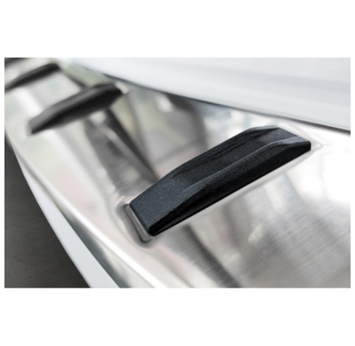 Protector de parachoques trasero de acero inoxidable apto para BMW Serie 5 G31 FL Touring 2020- excl. M-Sport 'EDICIÓN FUERTE'