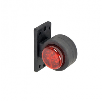 Luz De Posición Led Para Remolque Carpoint Derecha Roja / Blanca 72 Mm