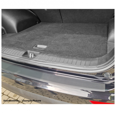 Lámina protectora de parachoques trasero a medida para Seat Tarraco (KN2) 2019- - Efecto carbono