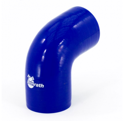 Bonrath Tuberia Silicona 90 Grados Elbow - Largo:50mm - ø57mm Bonrath