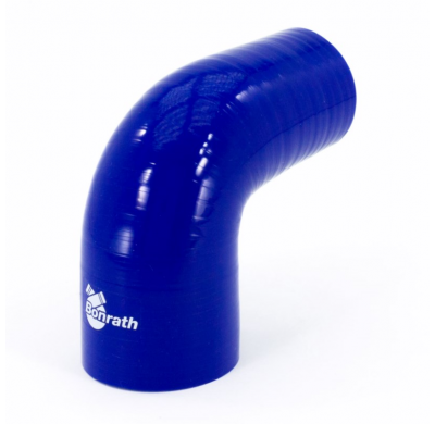 Bonrath Tuberia Silicona Reductora 90 Grados Elbow - Largo:50mm - ø63>45mm Bonrath