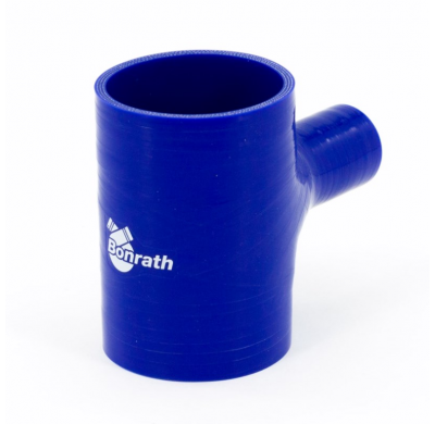 Bonrath Tuberia Silicona T-Piece 25mm - Largo:100mm - ø63mm Bonrath