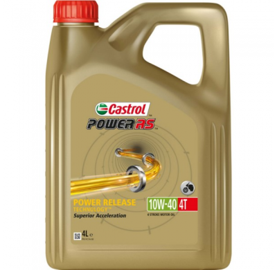 Castrol Oil Power RS 4T (4 tiempos) 10W-40 4 litros