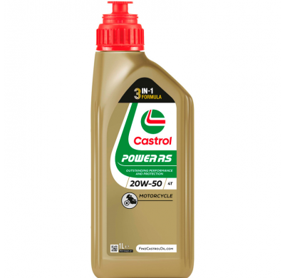 Castrol Oil Power RS 4T (4 tiempos) 20W-50 1 litro