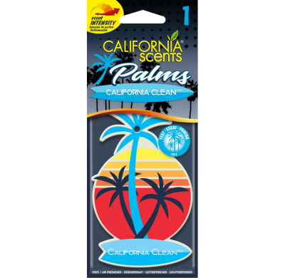 Ambientador California Scents Palm Tree - California Clean - 1 Pieza