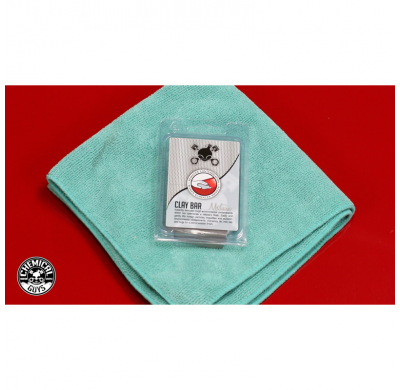 Barra de arcilla Chemical Guys gris (mediana) (100 g)