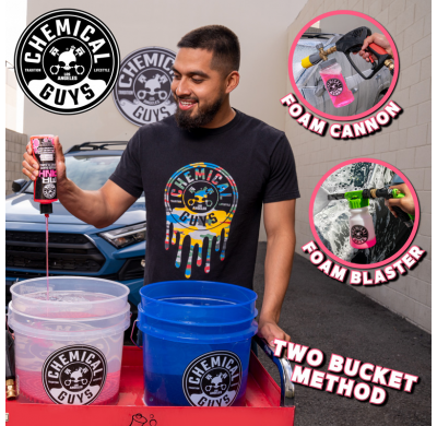 Champú y jabón de limpieza de superficies de alta calidad Mr. Pink de Chemical Guys (473 ml)