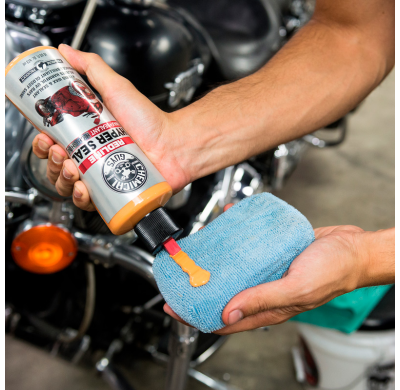 Aplicadores de microfibra de primera calidad Chemical Guys - Azul 5x3x2.25'' (paquete de 2)