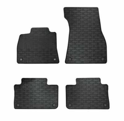 Alfombrillas De Goma Validas Para Audi E-Tron 2018- (4-Piezas + Fixing System)