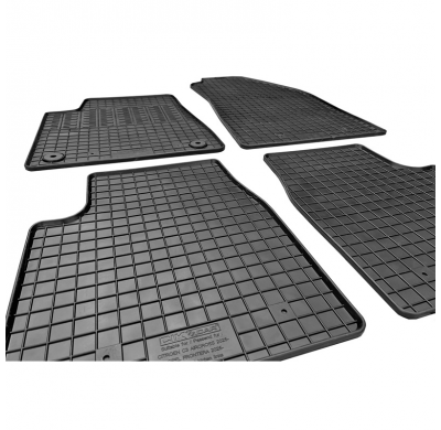 Juego de alfombrillas de goma CIKCAR compatibles con Opel Frontera / Citroën C3 Aircross 2024- (Gasolina) (4 piezas + sistema de