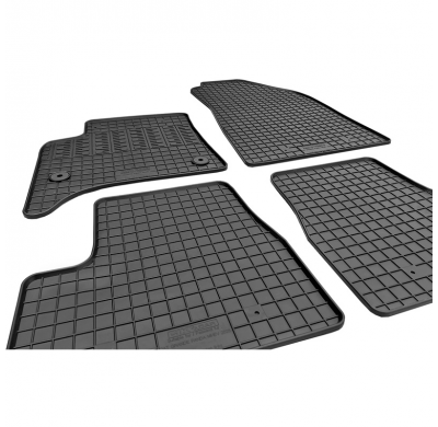 Juego de alfombrillas de goma CIKCAR compatibles con Fiat Grande Panda MHEV 2025- (4 piezas + sistema de fijación)