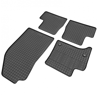 Juego de alfombrillas de goma CIKCAR compatibles con Fiat Grande Panda MHEV 2025- (4 piezas + sistema de fijación)