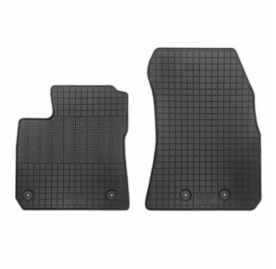 Alfombrillas De Goma Validas Para Transit Courier 2-Persons 2019- (2-Piezas + Fixing System)