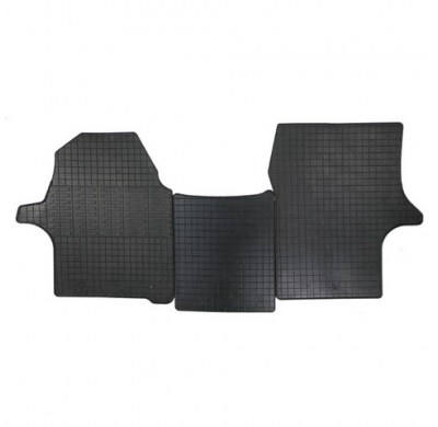 Alfombrillas De Goma Validas Para Hyundai H350 2015- (3-Piezas + Fixing System)