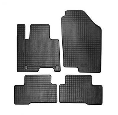 Juego De Alfombrillas De Goma Para Coche Apto Para Hyundai Tucson (Nx4e) Full Hybrid 2020- (4 Piezas + Sistema De Fijación)