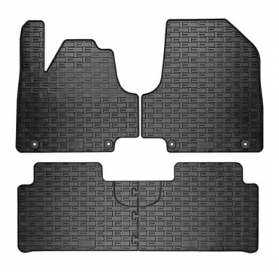 Juego De Alfombrillas De Goma Para Hyundai Ioniq 5 (Ne) 2020- (3 Piezas + Sistema De Fijación)