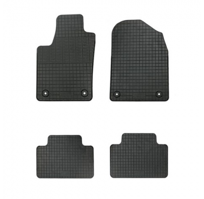 Alfombrillas De Goma Validas Para Jeep Grand Cherokee (Wk2) 2017- (4-Piezas + Fixing System)