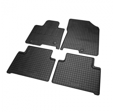 Juego De Alfombrillas De Goma Para Coche Apto Para Kia Sorento Iv (Mq4) Hybrid 2020- (4 Piezas + Sistema De Fijación)