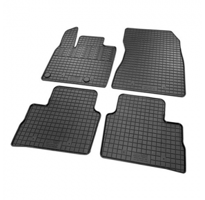 Juego De Alfombrillas De Goma Para Coche Apto Para Nissan Qashqai Iii (J12) 2021- (4 Piezas + Sistema De Fijación)