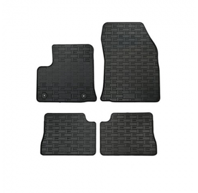 Alfombrillas De Goma Validas Para Peugeot E-208 / Opel E-Corsa F / Citroën Ds3 Crossback Electric 2019- (4-Piezas + Fixing Syste
