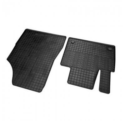 Juego De Alfombrillas De Goma Para Renault Kangoo Iii Furgon 2021- (2 Piezas + Sistema De Fijación)