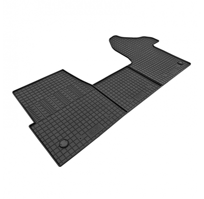 Juego de alfombrillas de goma CIKCAR para Renault Master IV (2024) y Nissan Interstar (2024) (3 piezas + sistema de fijación)