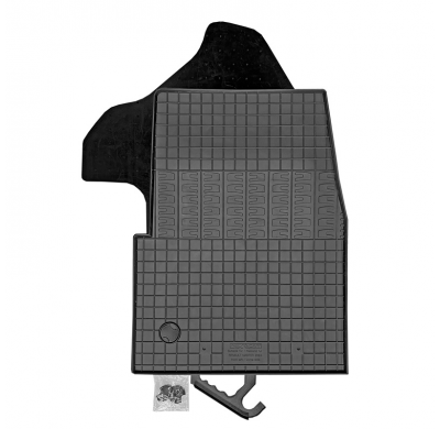 Juego de alfombrillas de goma CIKCAR para Renault Master IV (2024) y Nissan Interstar (2024) (3 piezas + sistema de fijación)