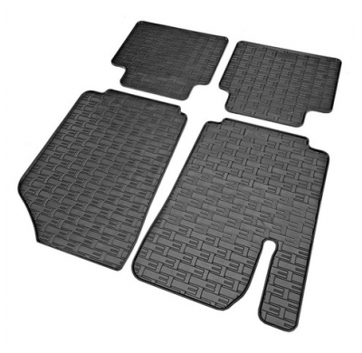 Juego De Alfombras De Goma Para Seres 3 Electric 2021- (4 Piezas + Sistema De Fijación)