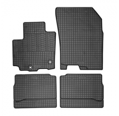Juego De Alfombrillas De Goma Para Coche Apto Para Suzuki Sx-4 S-Cross Hybrid 2020- (4 Piezas + Sistema De Fijación)