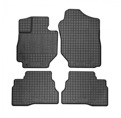 Juego De Alfombrillas De Goma Para Coche Apto Para Suzuki Jimny (A6g) 2018- (4 Piezas + Sistema De Fijación)