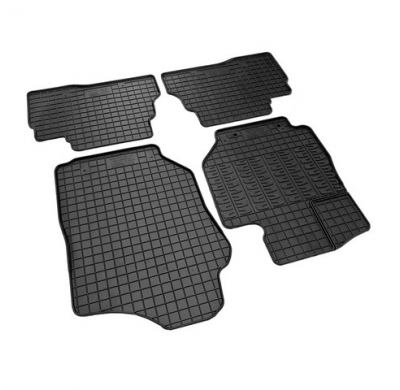 Juego De Alfombrillas De Goma Para Coche Apto Para Suzuki Jimny (A6g) 2018- (4 Piezas + Sistema De Fijación)