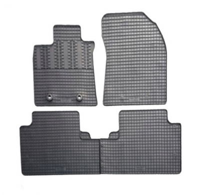 Alfombrillas De Goma Validas Para Toyota Avensis Sedan/Kombi 2009-2015 (4-Piezas + Fixing System)
