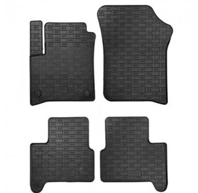 Alfombrillas De Goma Validas Para Volkswagen E-Up / Skoda E-Citigo / Seat E-Mii 2019- (4-Piezas + Fixing System)