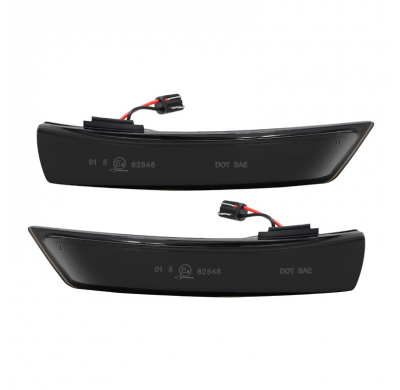 Indicadores Led De Espejos Laterales - Ford Miscelánea - Humo - Incl. Luz De Marcha Dinámica