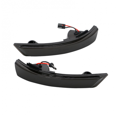 Indicadores Led De Espejos Laterales - Ford Miscelánea - Humo - Incl. Luz De Marcha Dinámica