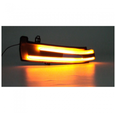 Intermitentes Led Para Espejo - Mercedes Varios - Smoke - Incluye Luz Dinamica