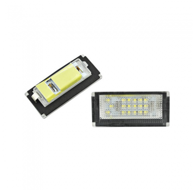 Set Custom-Fit Led License Plate Lights - Mini One/Cooper/S/Cabrio R50/R52/R53 2001-2006
