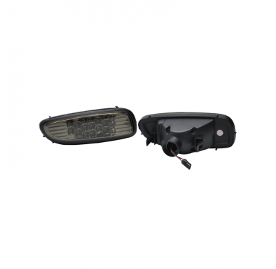 Juego de faros antiniebla traseros LED aptos para Mini R56 / R57 Cabrio / R58 Coupe / R59 Roadster (sólo JCW) - Ahumados