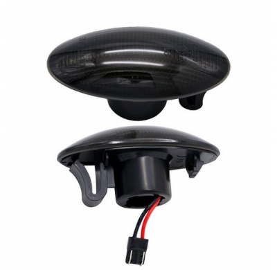 Juego De Intermitentes Laterales Led - Adecuados Para Suzuki/Opel/Fiat Varios - Humo - Incl. Luz De Marcha Dinámica