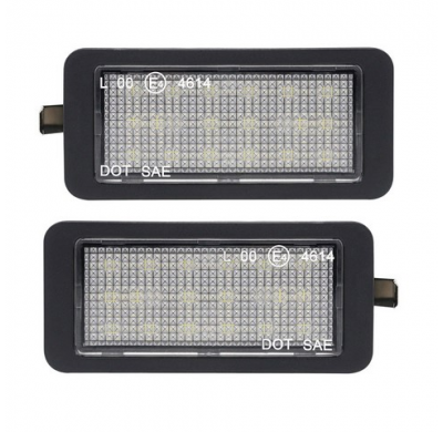 ¡Juego De Luces De Matrícula Led a Medida Para Volkswagen Up! 2011- / Skoda Citigo 2012- / Seat Mii 2012- & Ibiza Sc (6j) 2008-2
