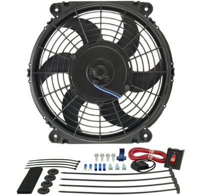 Derale 10 Inch Tornado Ventilador Electrico (286x270x64x38mm) Excl. Thermostat