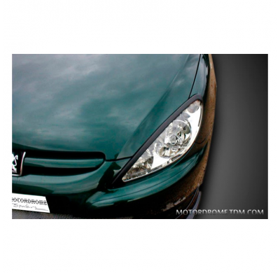 Pestañas de faro Peugeot 307 (ABS)