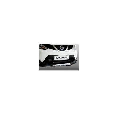 Protector Delantero+trasero Bumper Skid Plate Nissan Qashqai 2014- (Abs Silver)