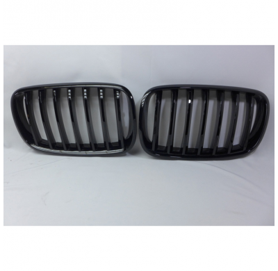 Parrilla Deportiva Negra Bmw X5 E70 / X6 E71 2007-2013