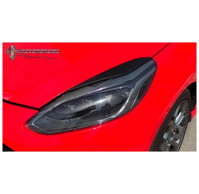 Pestañas de faros delanteros valido para Ford Fiësta VIII 2017- (ABS)